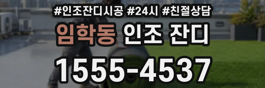 임학동 인조 잔디