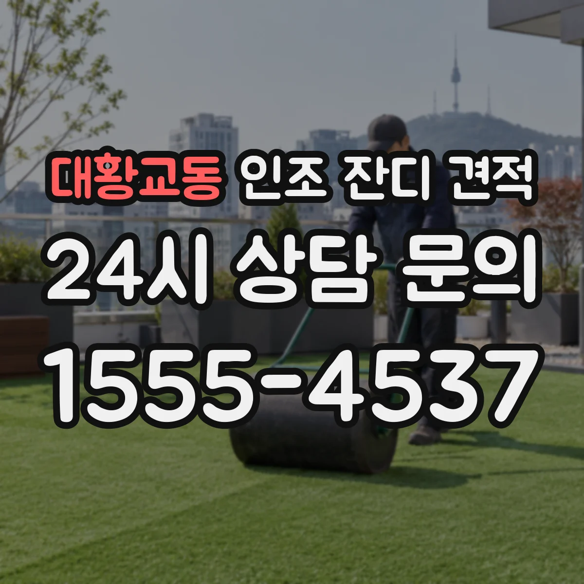 대황교동 인조 잔디 견적