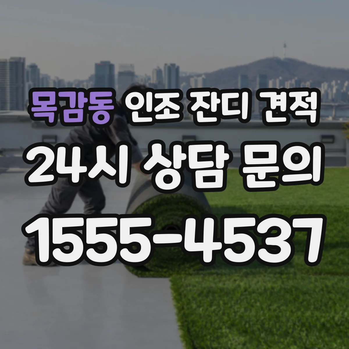 목감동 인조 잔디 견적