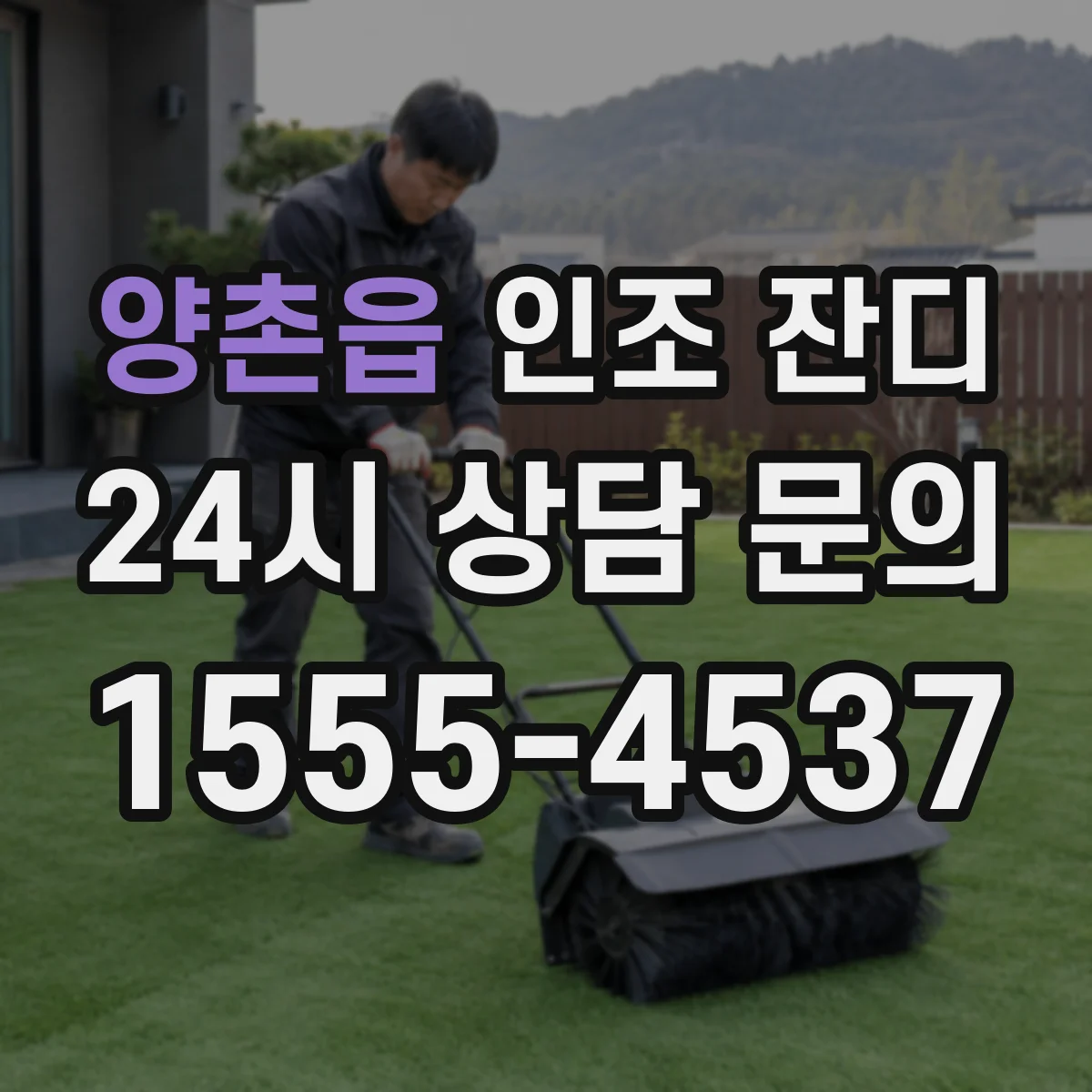 양촌읍 인조 잔디