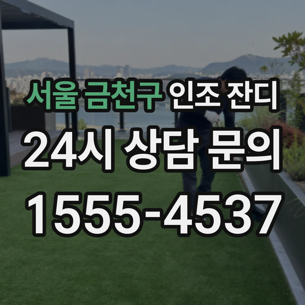 서울 금천구 인조 잔디