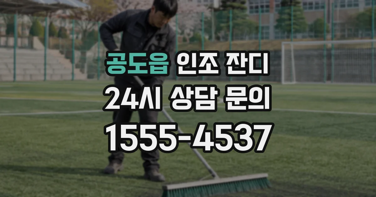 공도읍 인조 잔디