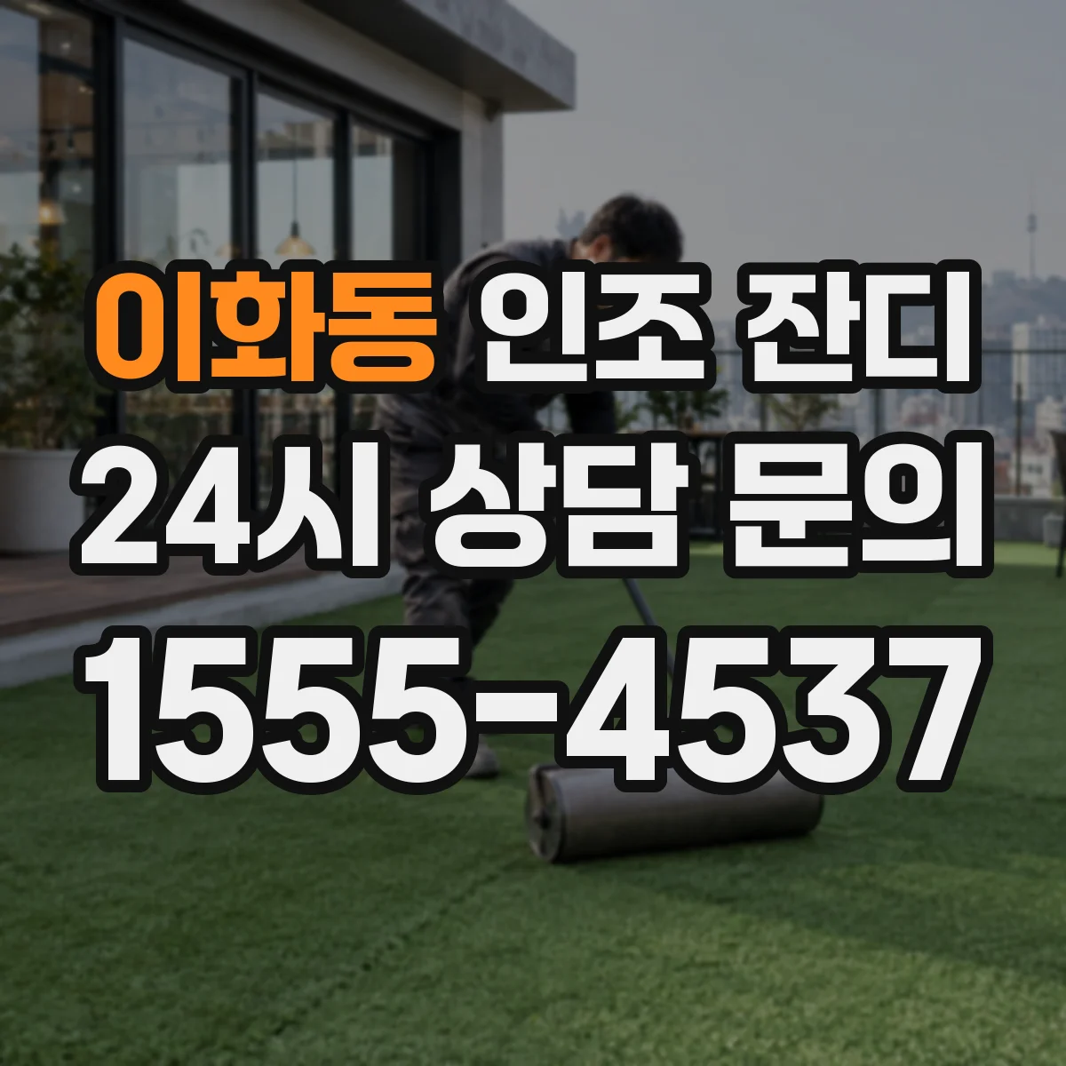 이화동 인조 잔디