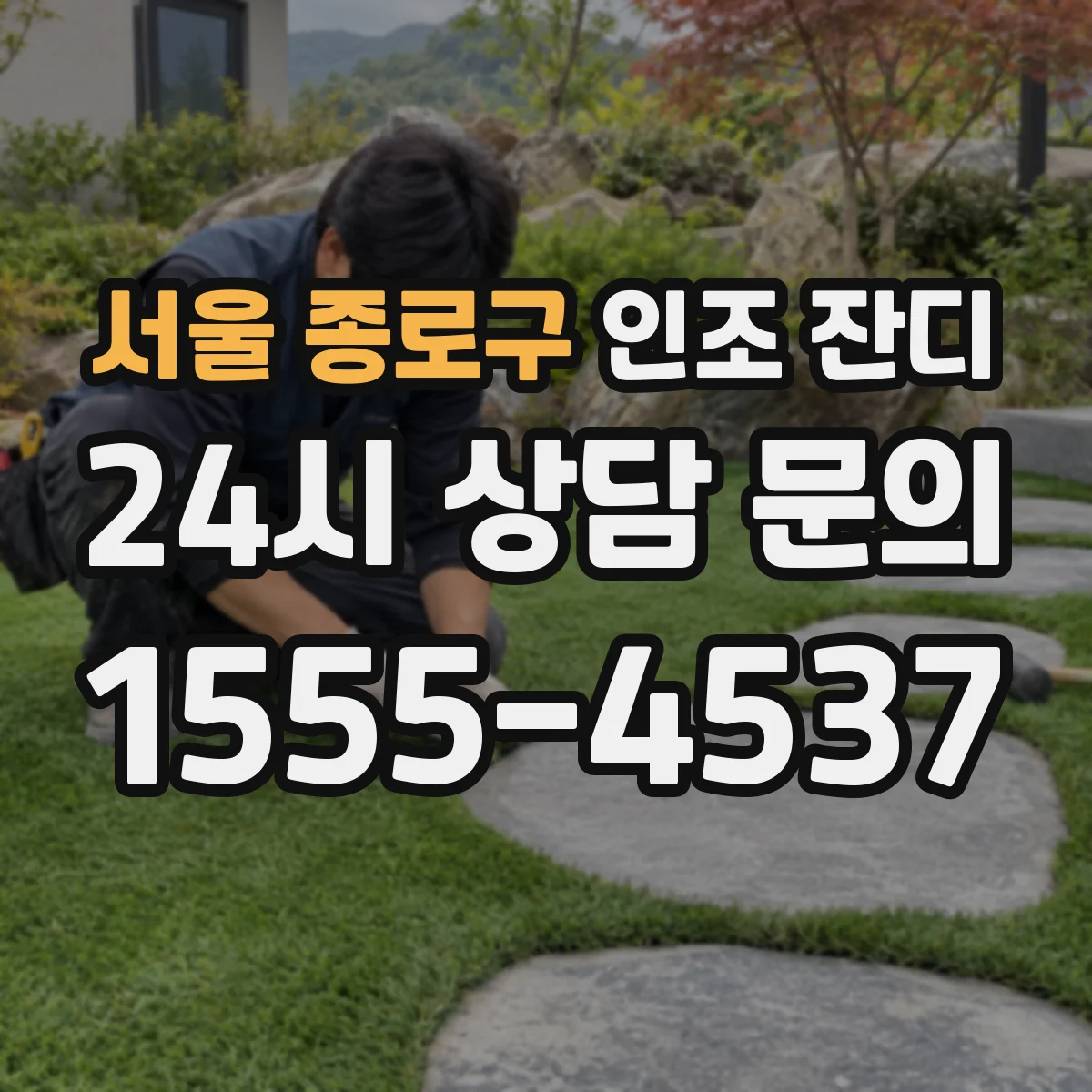 서울 종로구 인조 잔디