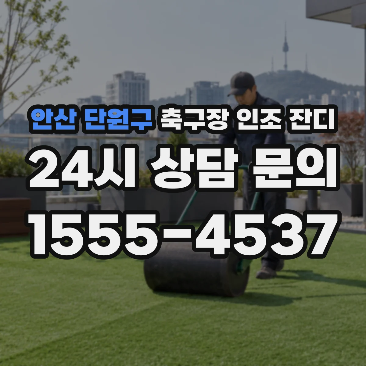 안산 단원구 축구장 인조 잔디