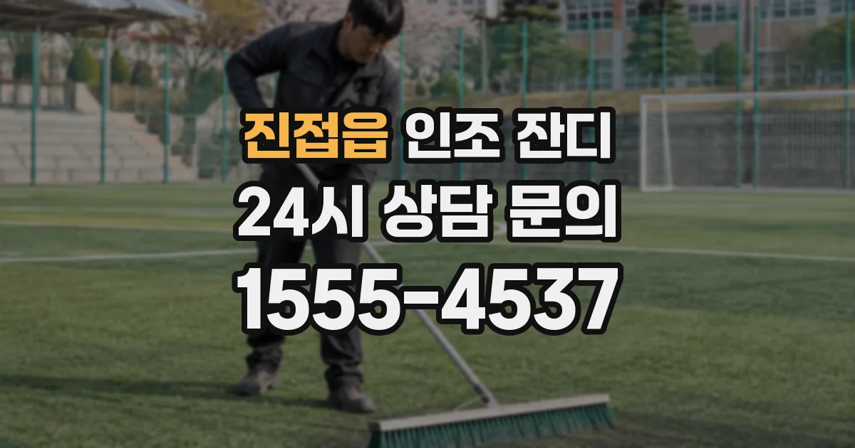 진접읍 인조 잔디