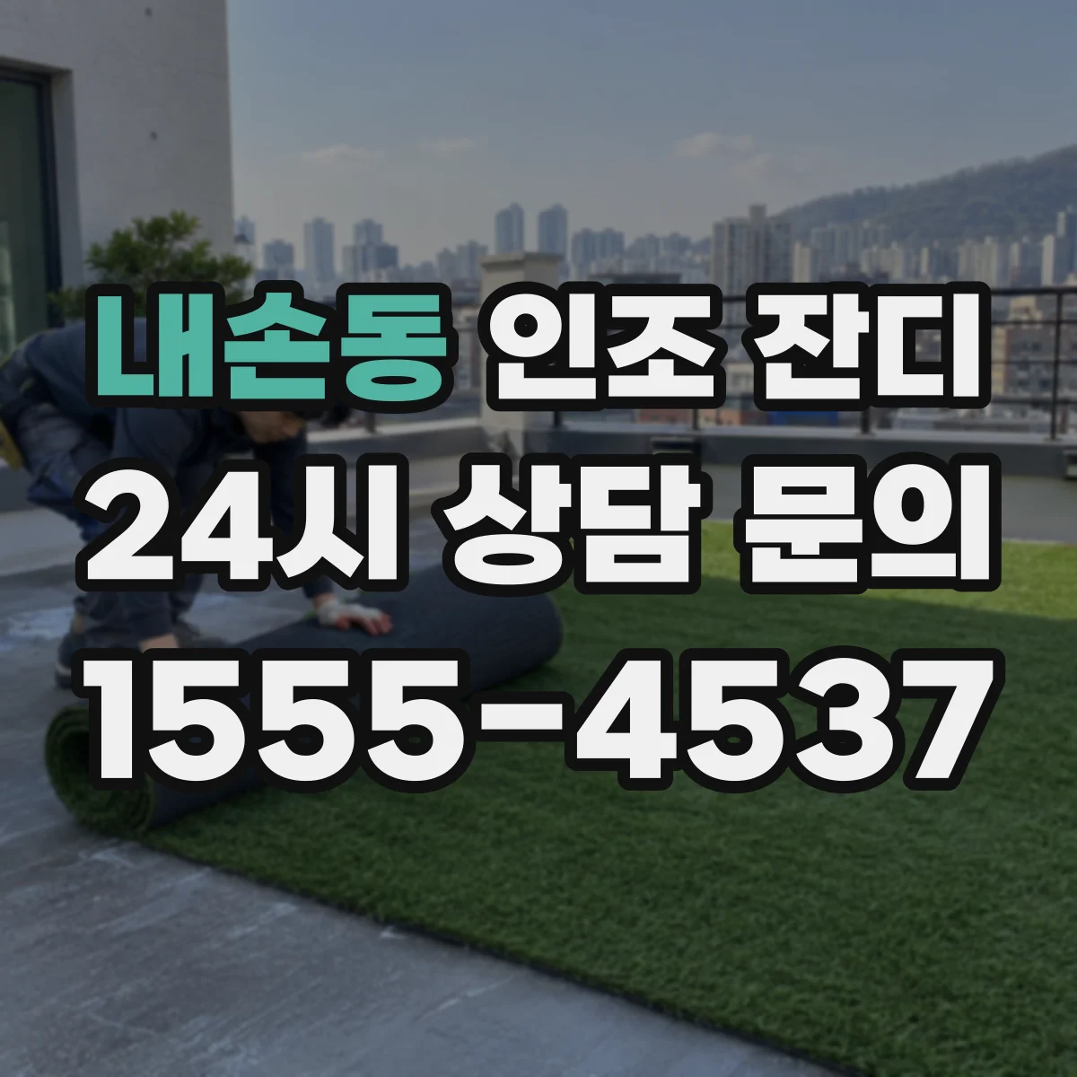 내손동 인조 잔디