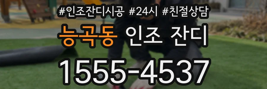 능곡동 인조 잔디