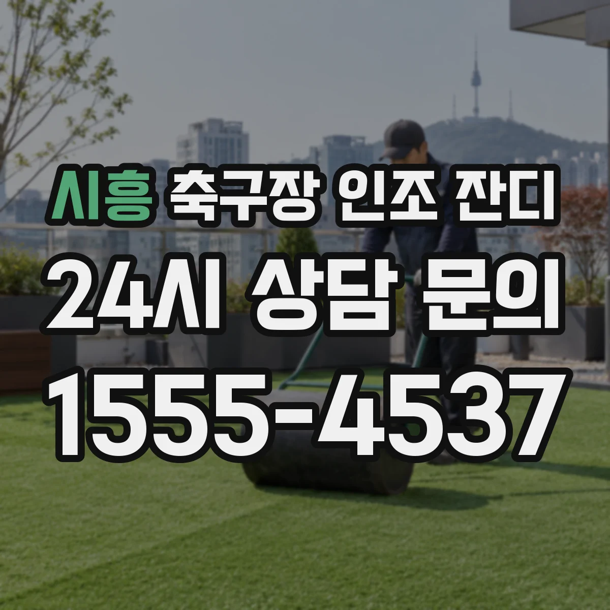시흥 축구장 인조 잔디