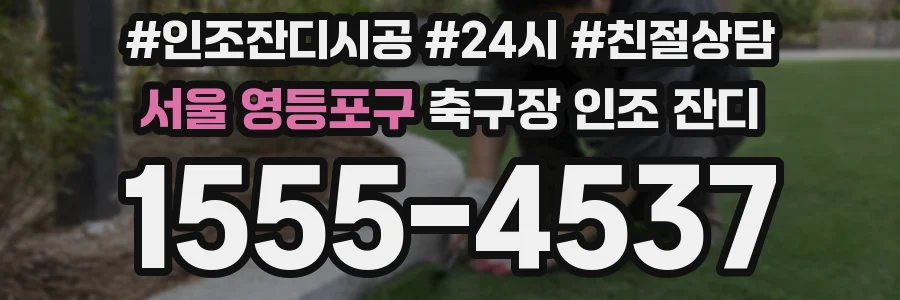 서울 영등포구 축구장 인조 잔디
