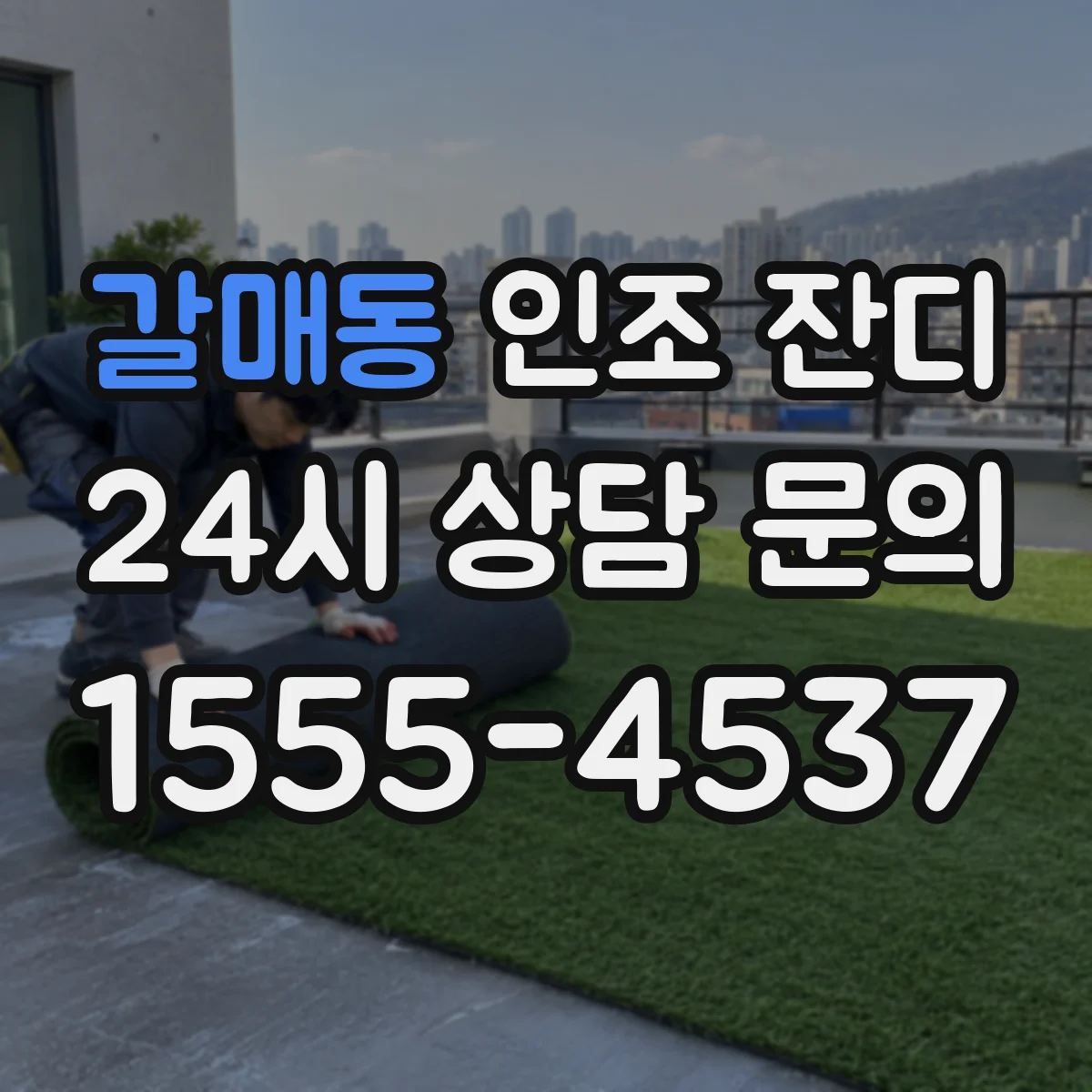 갈매동 인조 잔디