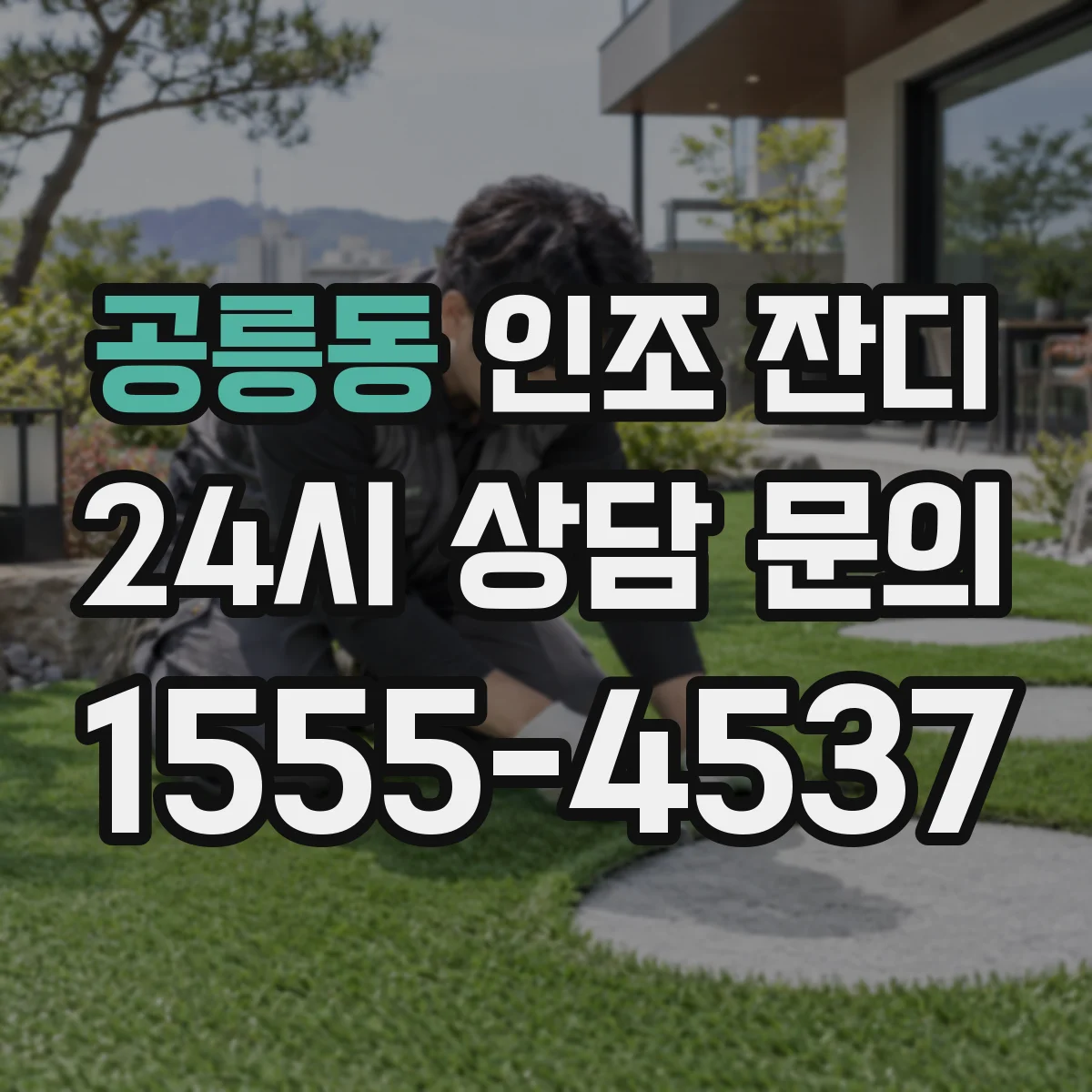 공릉동 인조 잔디