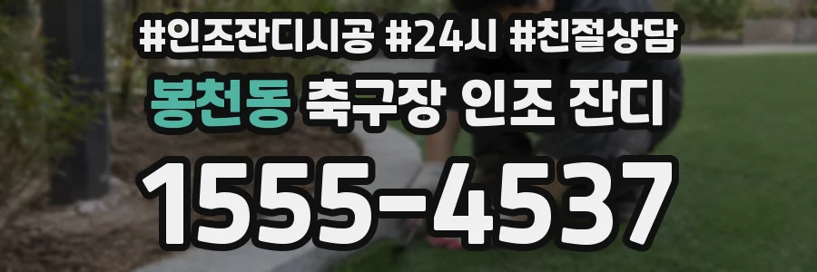 봉천동 축구장 인조 잔디