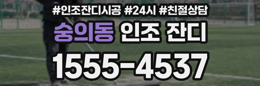 숭의동 인조 잔디