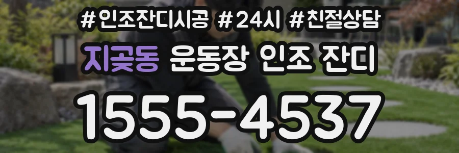 지곶동 운동장 인조 잔디