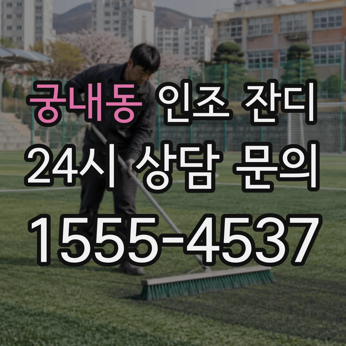 궁내동 인조 잔디