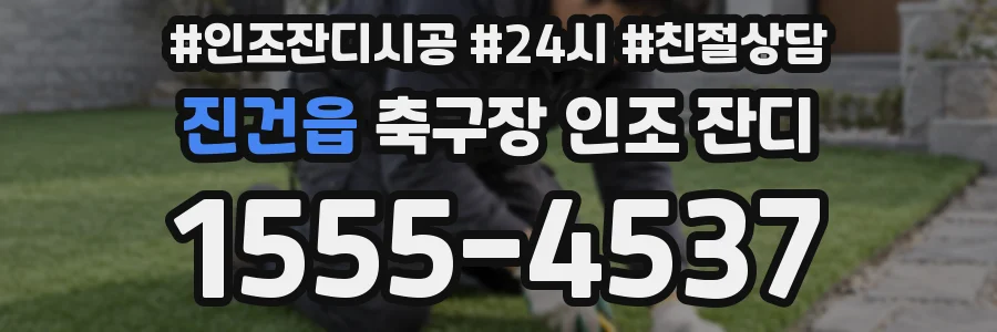진건읍 축구장 인조 잔디