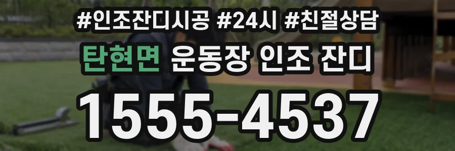 탄현면 운동장 인조 잔디