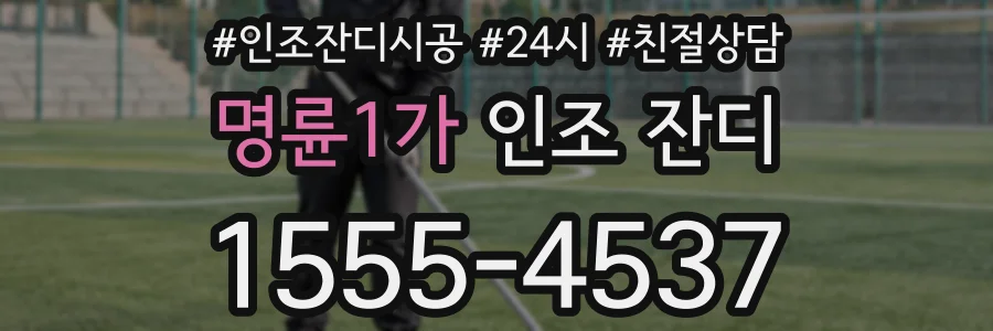 명륜1가 인조 잔디
