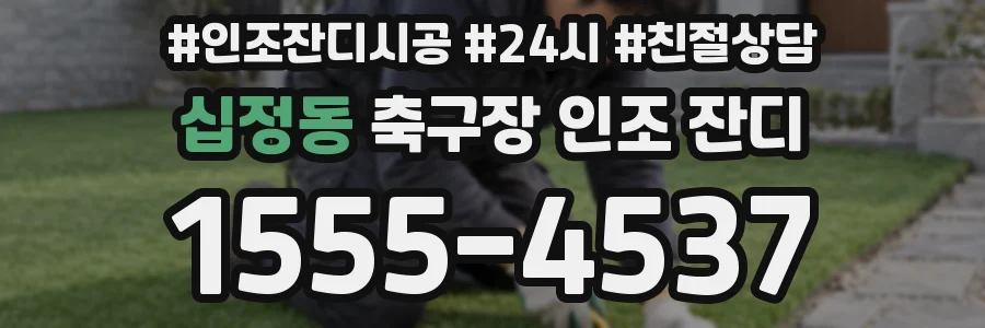 십정동 축구장 인조 잔디