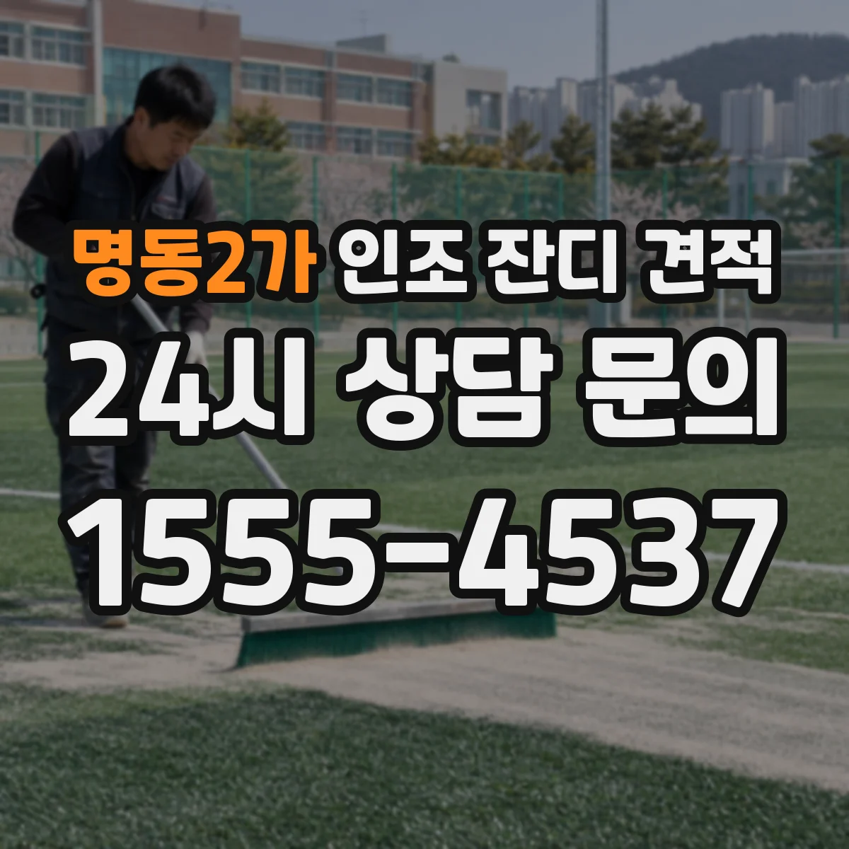 명동2가 인조 잔디 견적