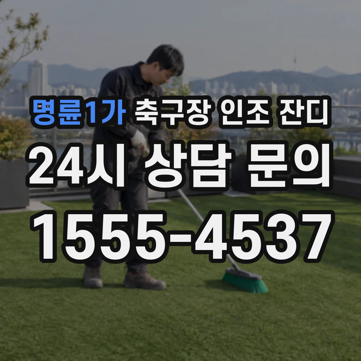 명륜1가 축구장 인조 잔디