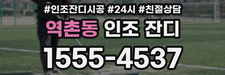 역촌동 인조 잔디