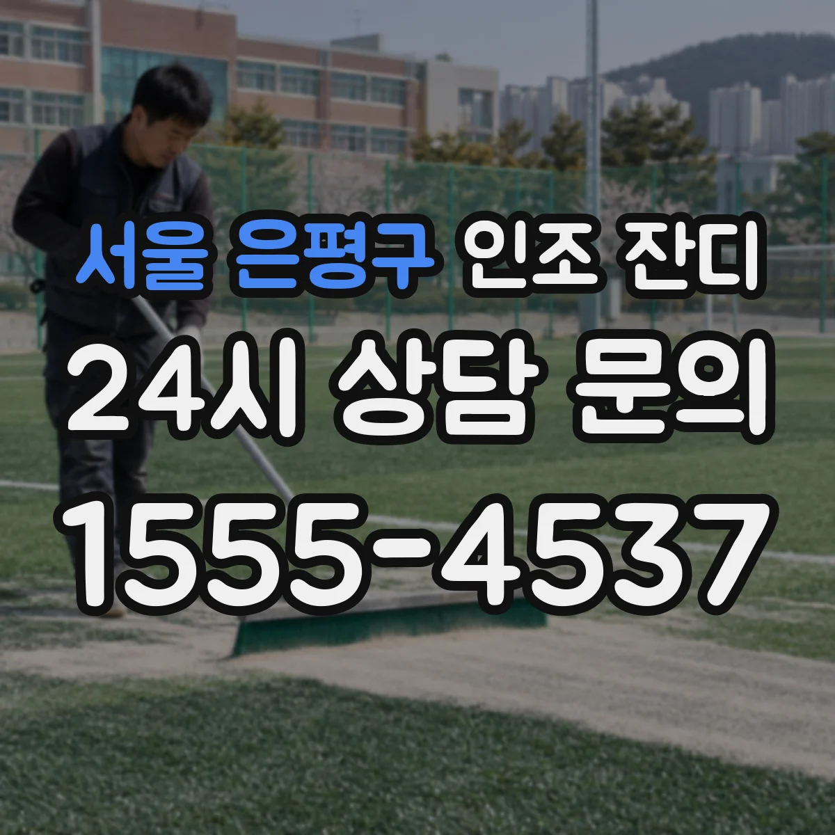 서울 은평구 인조 잔디