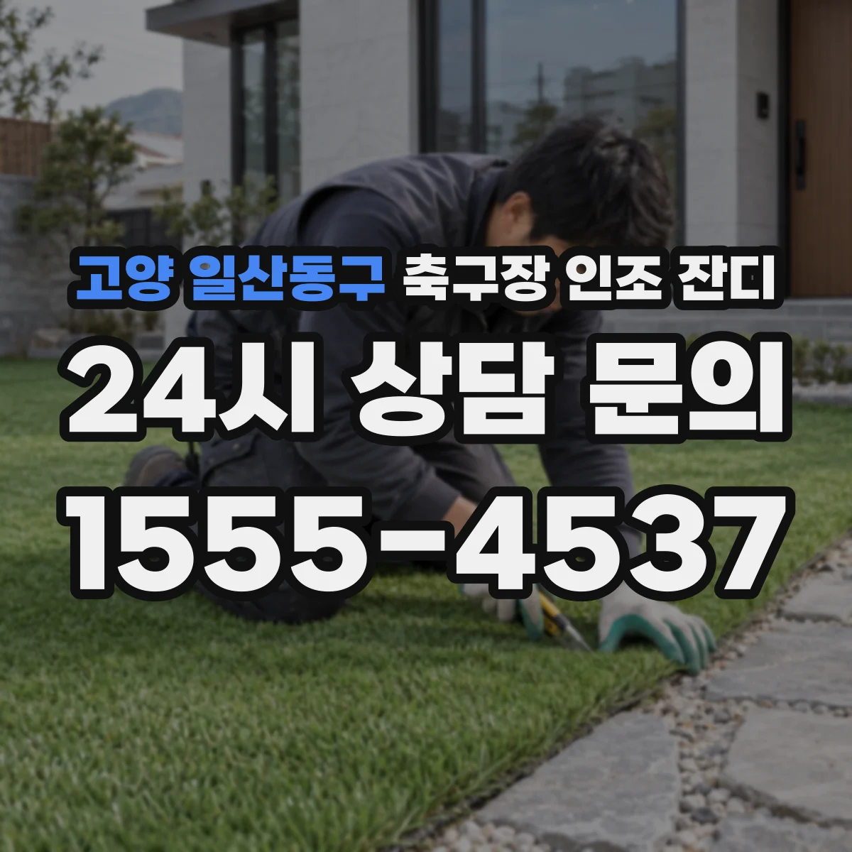 고양 일산동구 축구장 인조 잔디
