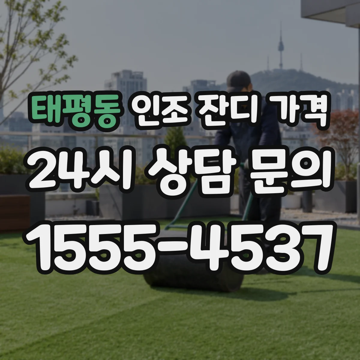 태평동 인조 잔디 가격