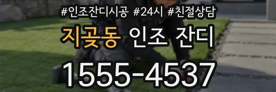지곶동 인조 잔디