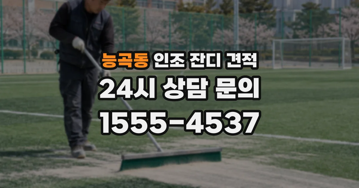 능곡동 인조 잔디 견적