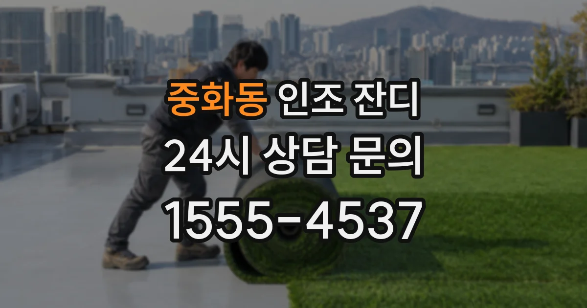 중화동 인조 잔디