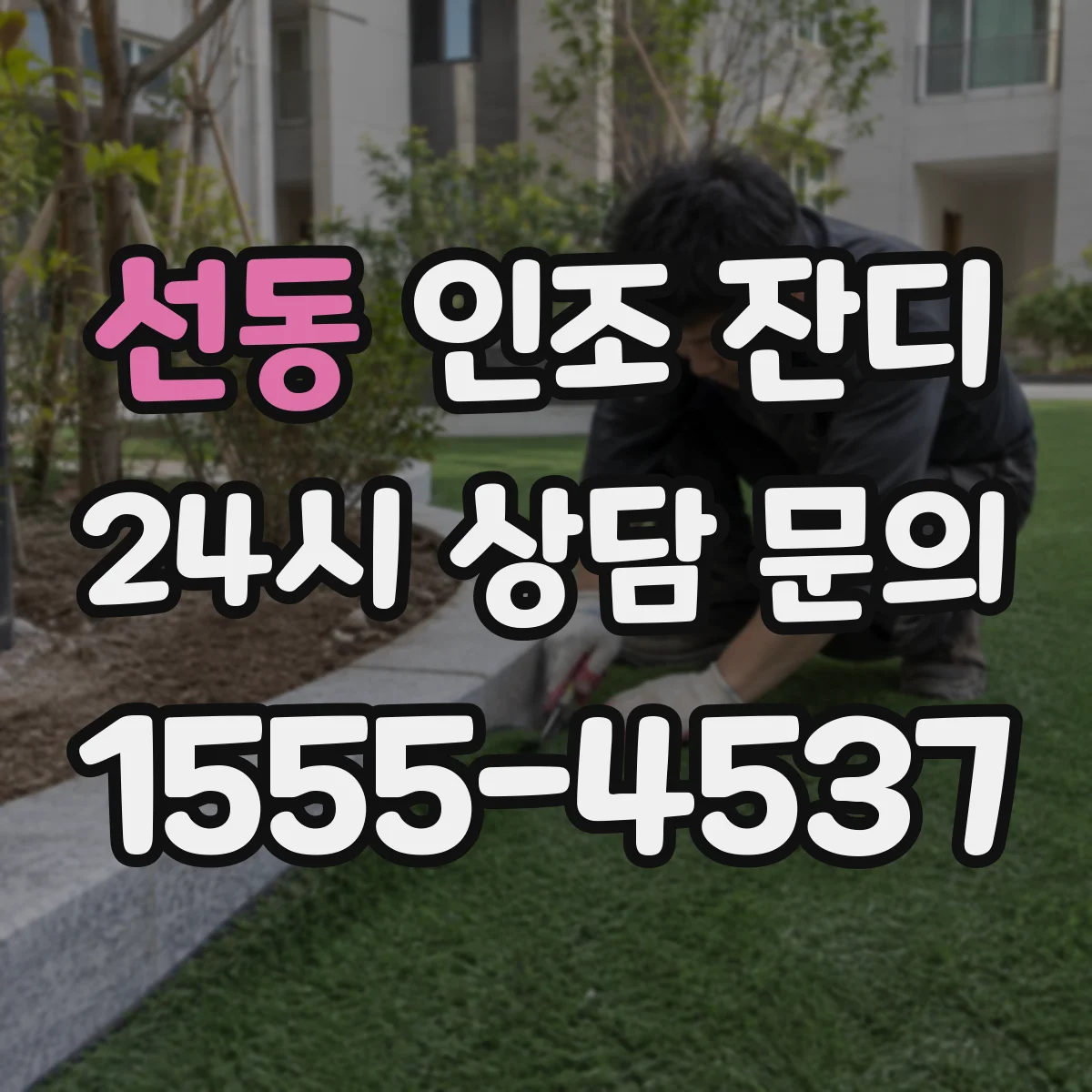 선동 인조 잔디
