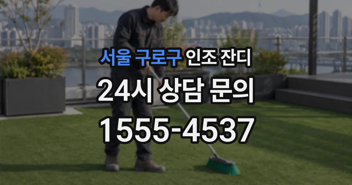 서울 구로구 인조 잔디