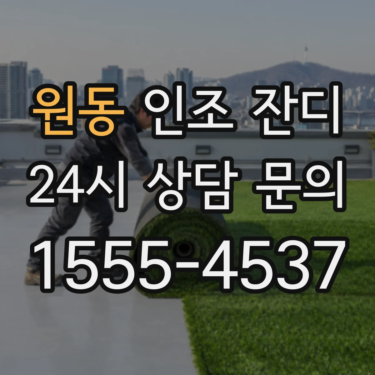 원동 인조 잔디