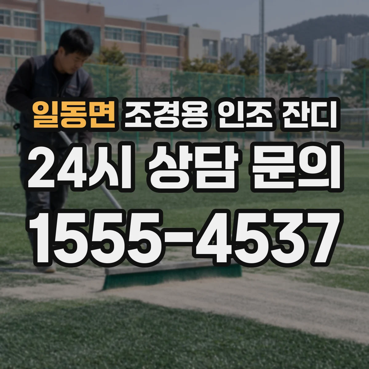 일동면 조경용 인조 잔디