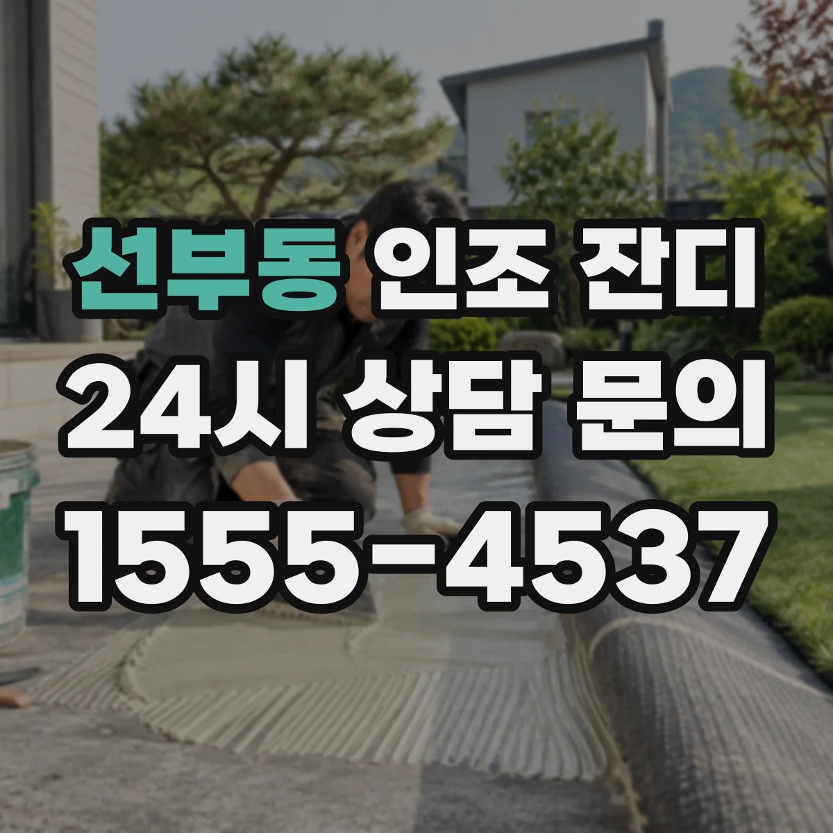 선부동 인조 잔디