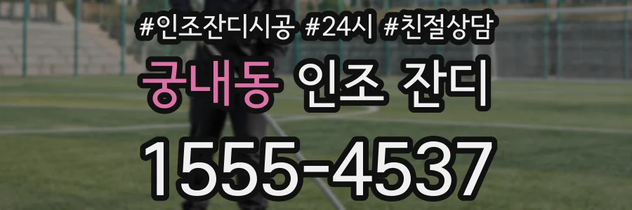 궁내동 인조 잔디