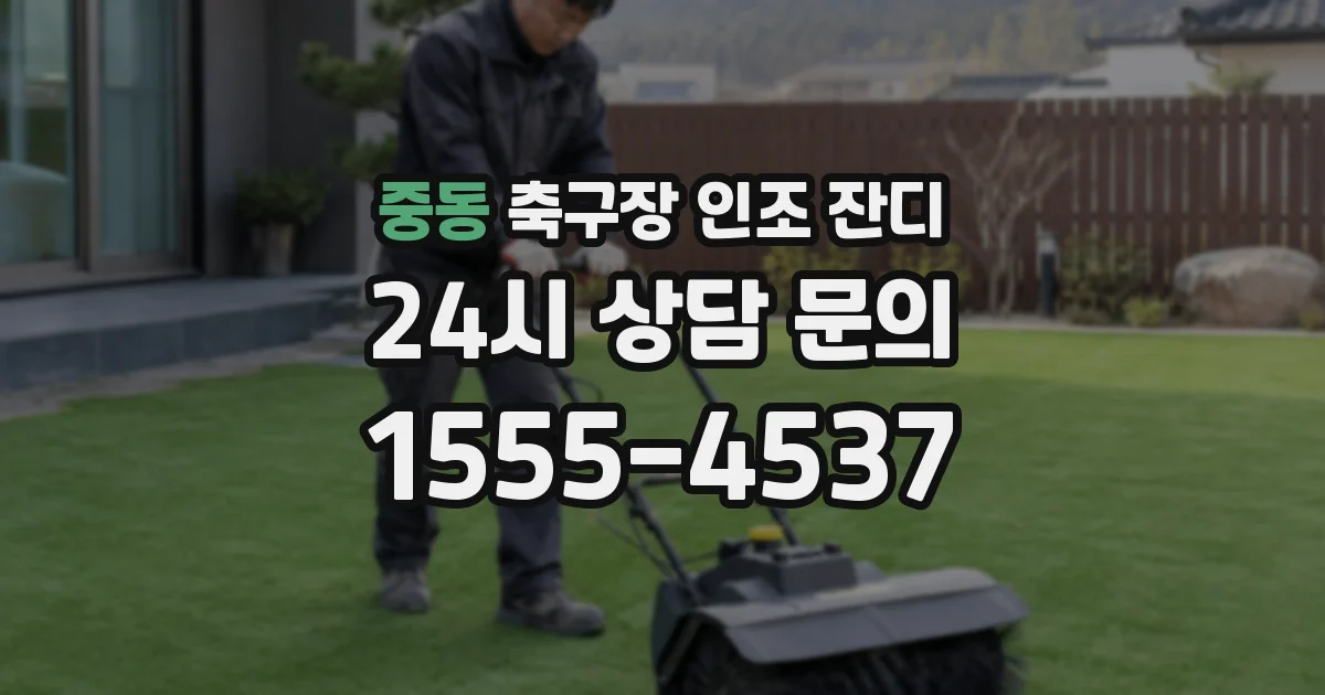 중동 축구장 인조 잔디