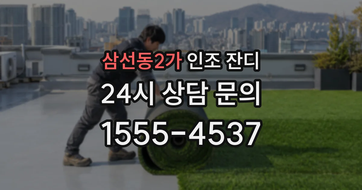 삼선동2가 인조 잔디