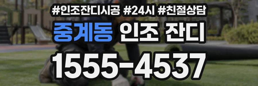 중계동 인조 잔디
