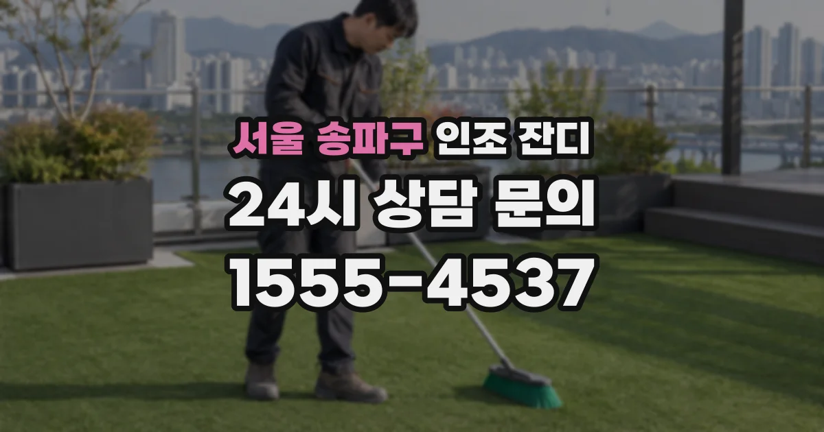 서울 송파구 인조 잔디