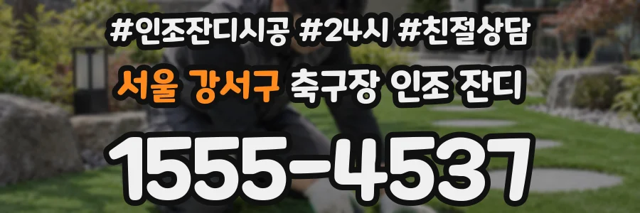 서울 강서구 축구장 인조 잔디