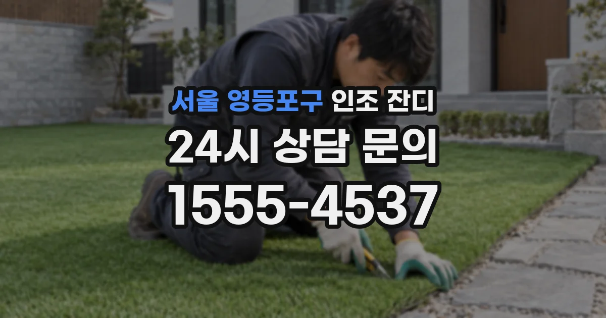 서울 영등포구 인조 잔디