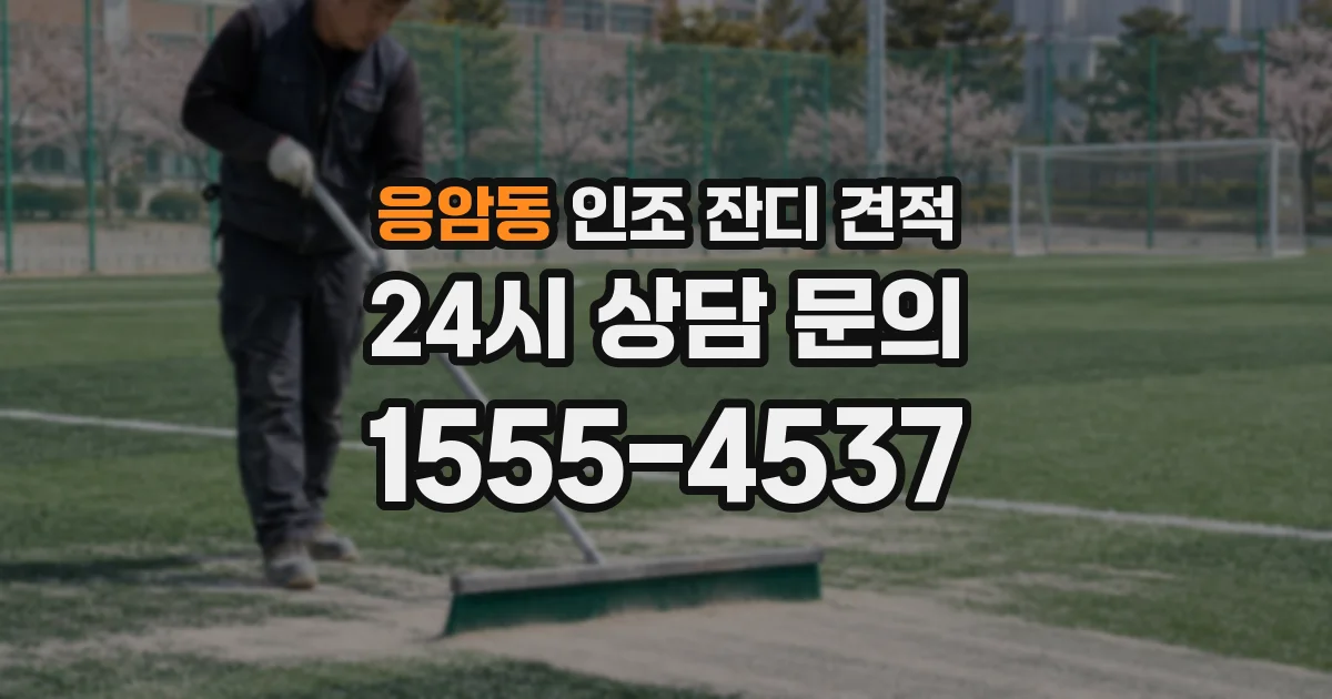 응암동 인조 잔디 견적