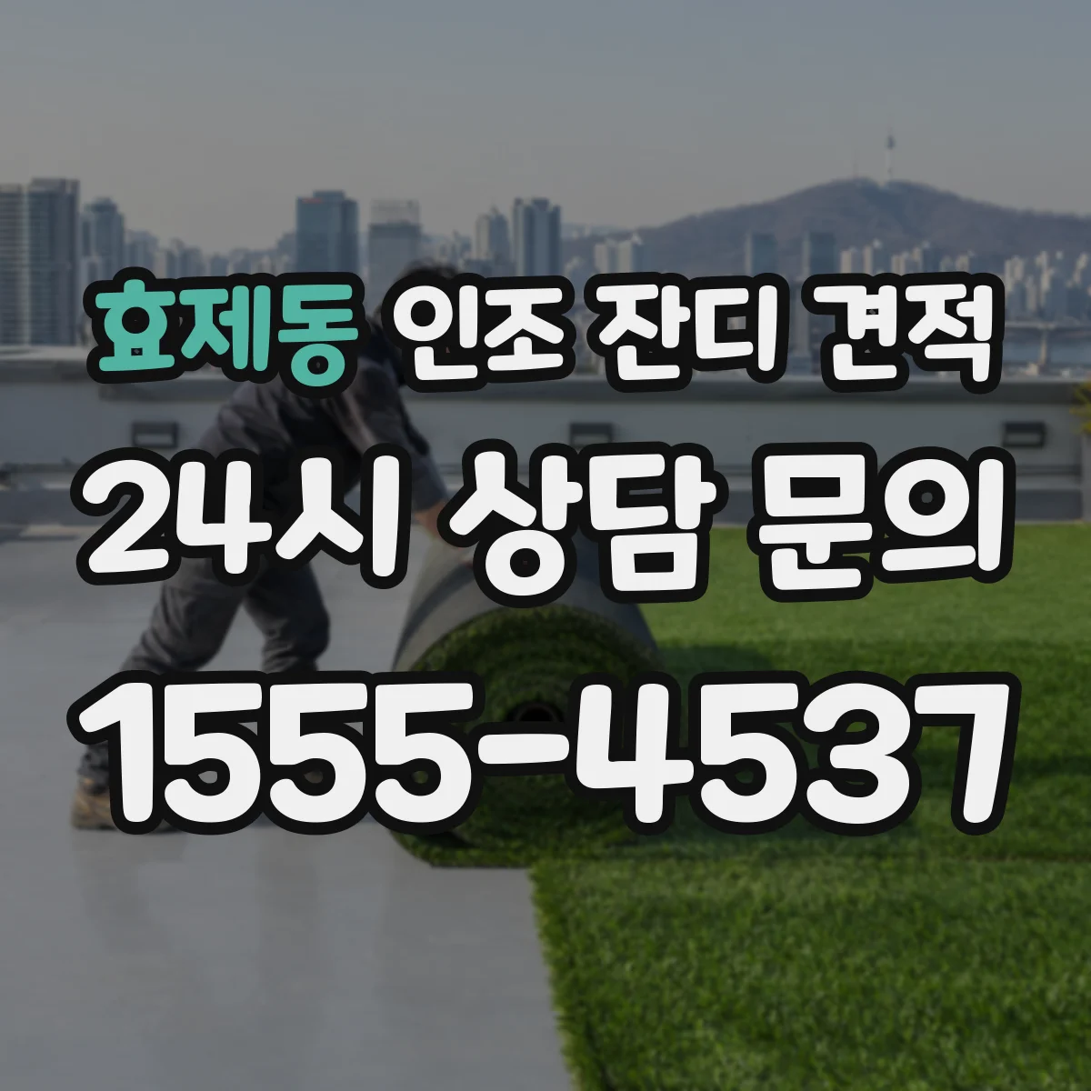 효제동 인조 잔디 견적