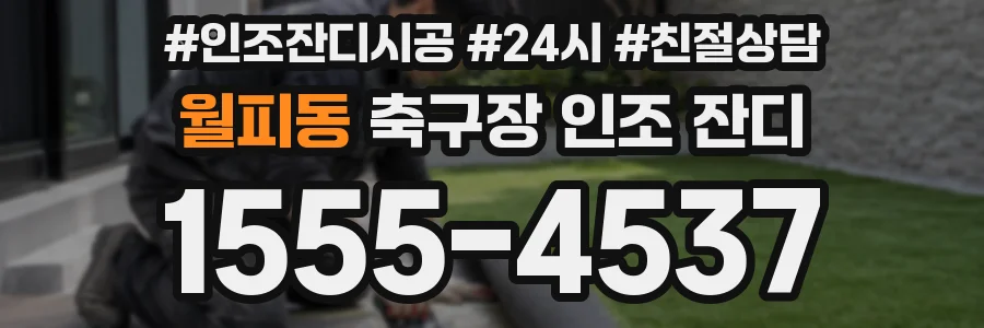 월피동 축구장 인조 잔디