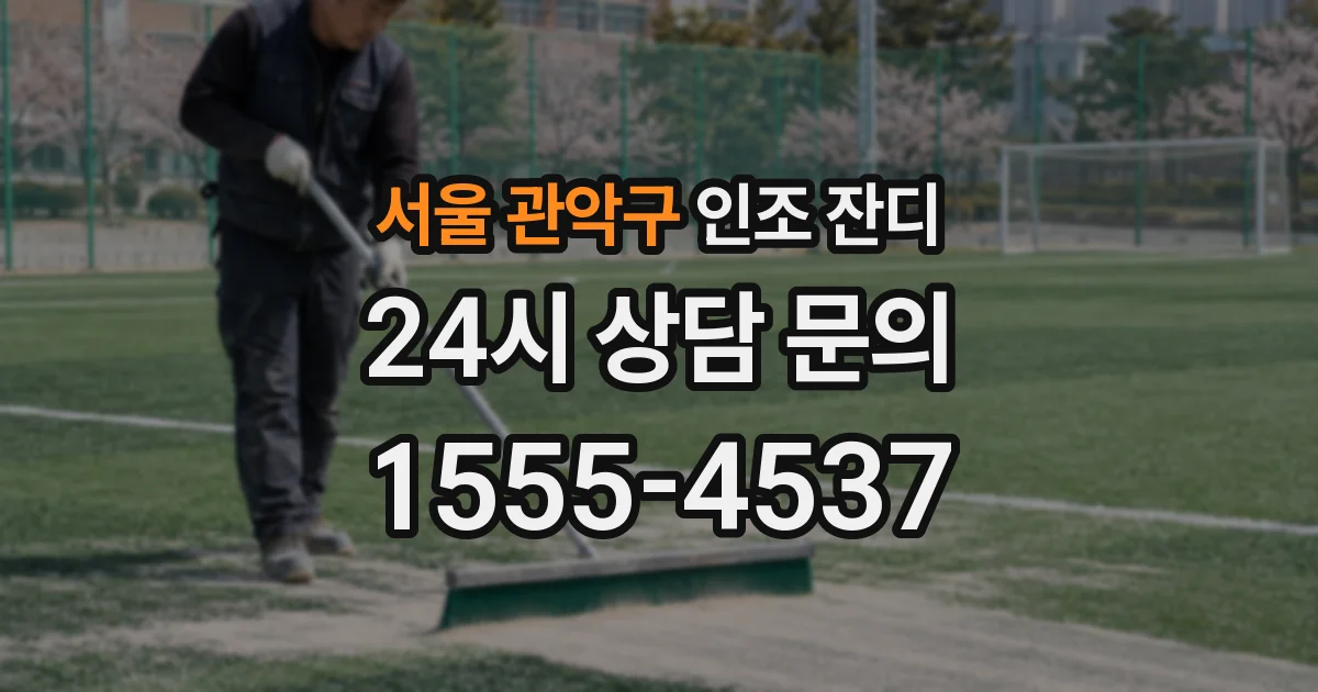 서울 관악구 인조 잔디