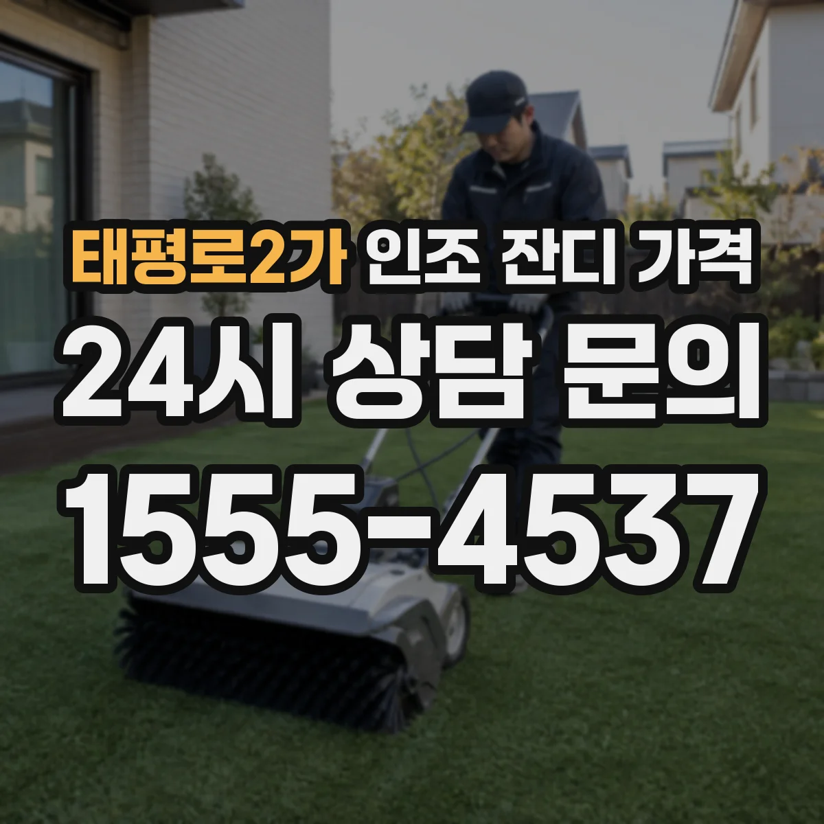 태평로2가 인조 잔디 가격